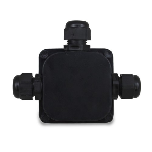 Wasserdichte Abzweigdose Abzweigkasten IP68 Verteilerdose Schwarz Klemmleiste