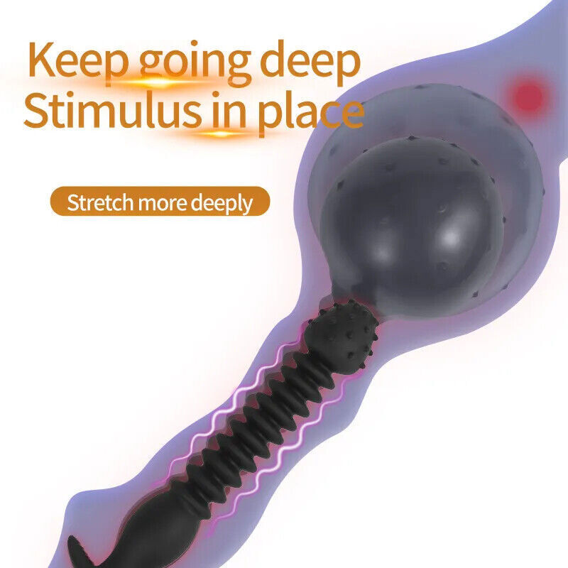 Silicone-Dilatateur-D'Anus-Plug-Anal-Pompe-Anale-Gonflable-Pour-Gode-De-Prostate