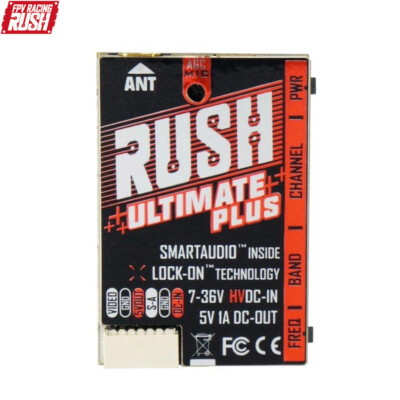 RUSH TANK Ultimate PLUS VTX 5.8GHz 48CH 2-8s 800mW Video Transmitter w/ Smart