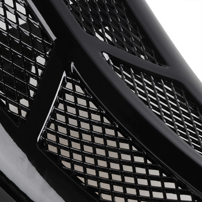 Black Chin Spoiler Scoop Fit For Harley Touring Street Road Glide FLHX FLTRX