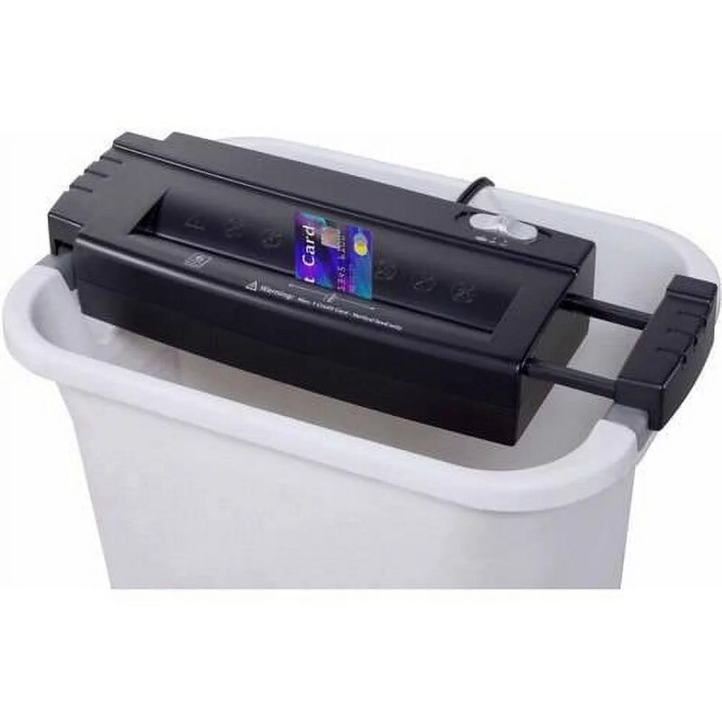 Paper Shredders 6 Sheet Stripcut Shredder and Shredder Sheets Bundle