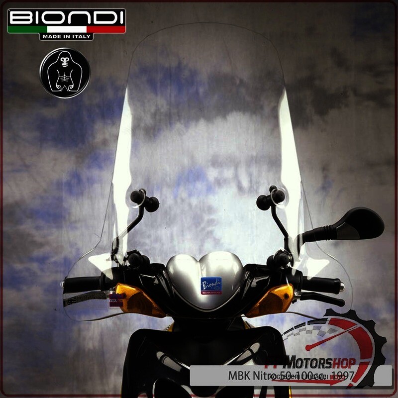 PARABREZZA PER SCOOTER MALAGUTI F12 1994> BIONDI YAMAHA AEROX 50/100 MBK