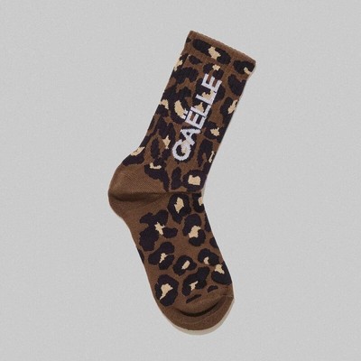 

Носки Женские GAELLE Paris GBADP3841 Орех пятнистый с логотипом I2022, Multicoloured