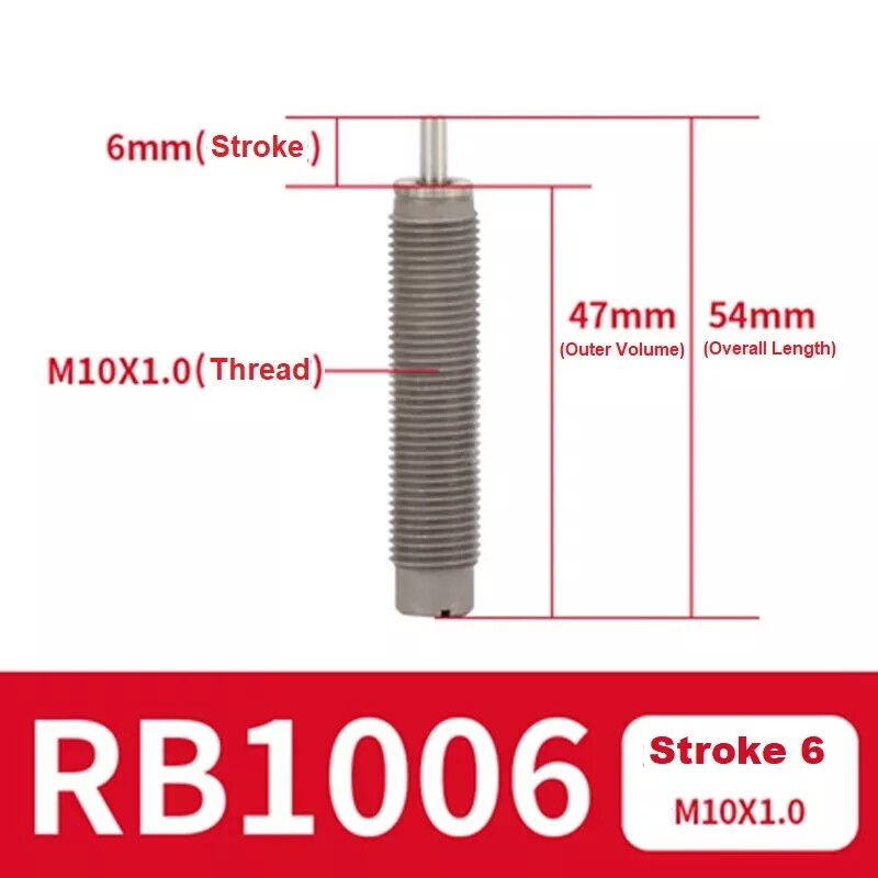 RBC Pneumatic Hydraulic Oil Pressure Buffer RB1006