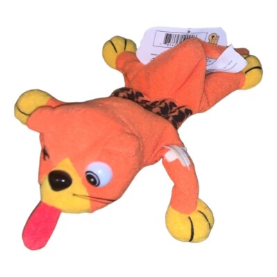 Vintage 1997 Meanies Series 1 Splat The Road Kill Cat Plush Beanie w/ Tag