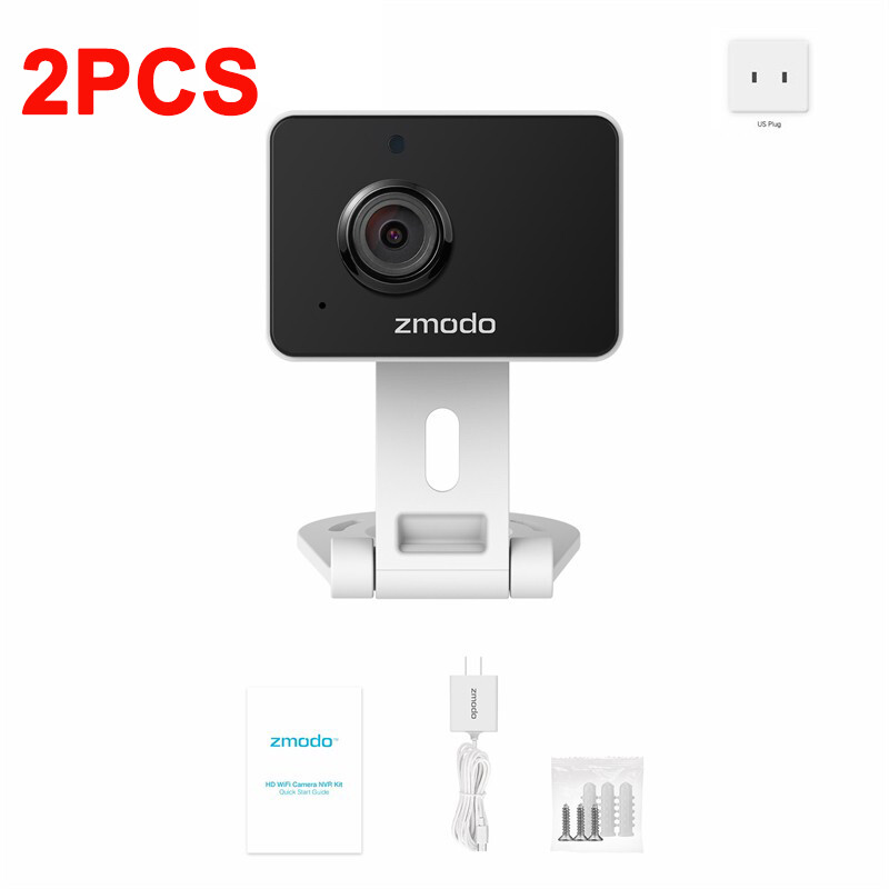 4Pcs HD 1080P Surveillance Camera Indoor Outdoor WiFi CCTV Home IR Security Cam