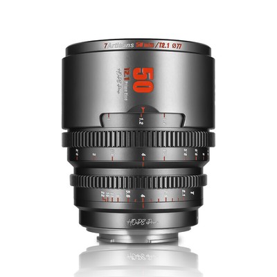 7artisans 50mm S35 Hope Prime T2.1 Cine Lens for RF CRF Mount Rp R9 R8 Camera