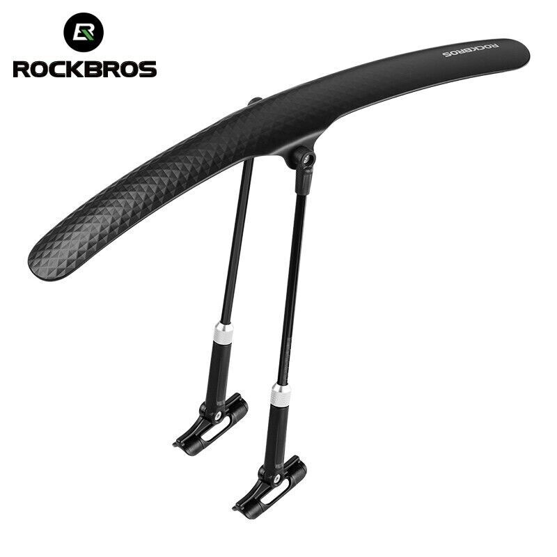 ROCKBROS Road Bike Fender Aluminum Alloy Support Front And Rear Dustproof Fender
