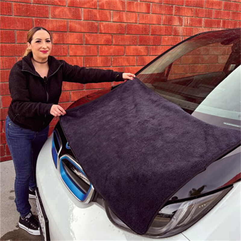 Wholesale Woolly Mammoth Microfiber Dryer Towel, 25" x 36" 820 GSM Case(24 Pcs)