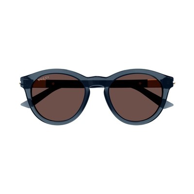 GUCCI GUCCI GG1501S-003 BLUE SUNGLASSES