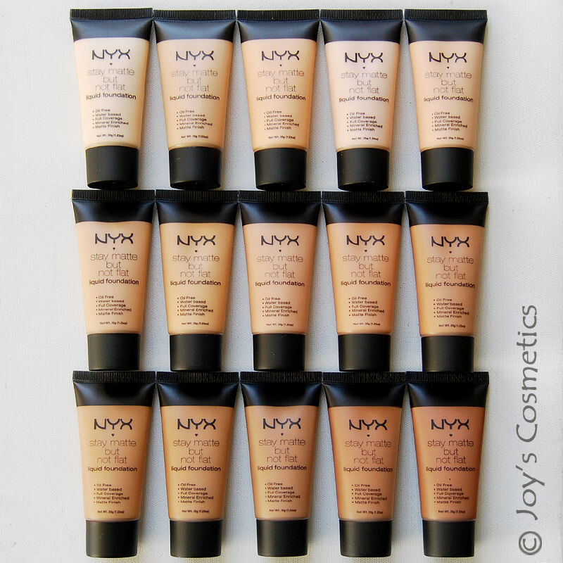 Nyx Foundation Color Chart