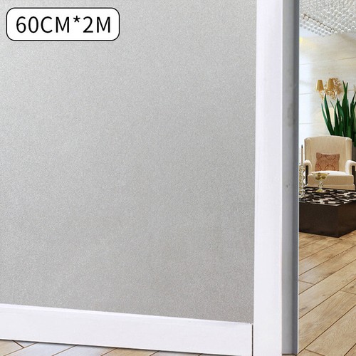5m/2m Privacy White Frosted Window Door Film Frost Etched Glass Stickers Cover