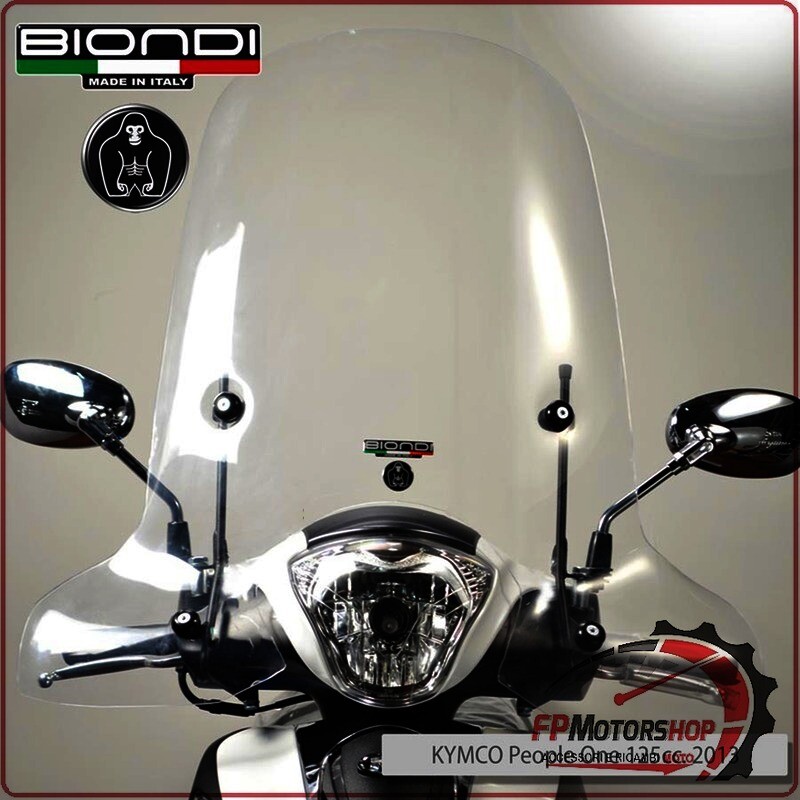 PARABREZZA CUPOLINO PER SCOOTER KYMCO PEOPLE ONE 125 2013> ATTACCHI ORIGINALI