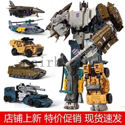 In Stock  New Bruticus G1 Combaticons HZX 5 In 1 Action Figure IDW 12'' Gift Toys