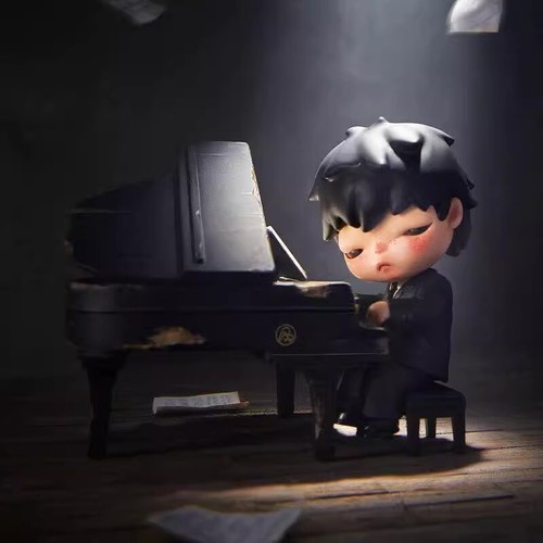 【未開封】POP MART HIRONO The Pianist Authentic POP MART Hirono The Pianist (Limited Edition