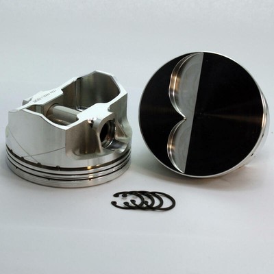 DSS Piston Set 3-3400-4030; 4.030'' Bore -4cc Flat Top for 1962-2001 Ford 302 SBF