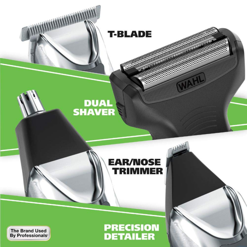 Wahl Beard Trimmer Hair Clipper Shaver Men Grooming Kit Groomer NEW UPGRADED 2.0
