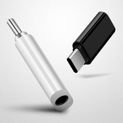 Mini Type-C To 3.5mm AUX Jack Earphone USB-C Headphone Audio Adapter Conver-NG