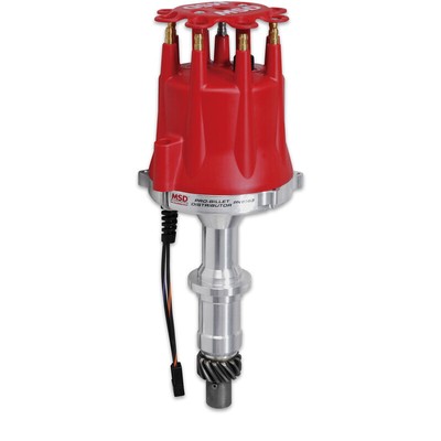 MSD Distributor 8563; Pro-Billet Mechanical Advance for Pontiac 326-455 V8