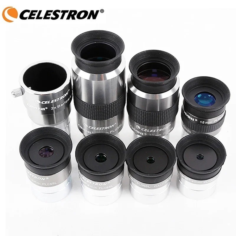 Original Celestron 1.25" Omni Plossl Eyepiece 2/ 4/6/9/12/15/32/40mm telescope