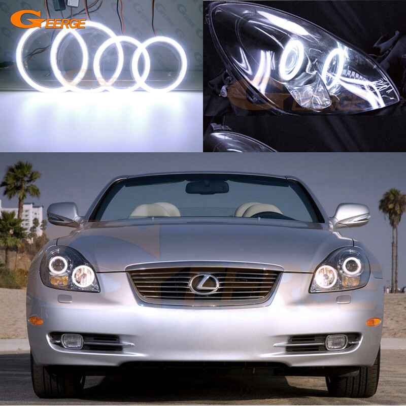 For Lexus SC 430 SC430 2005 - Ultra Bright COB Led Angel