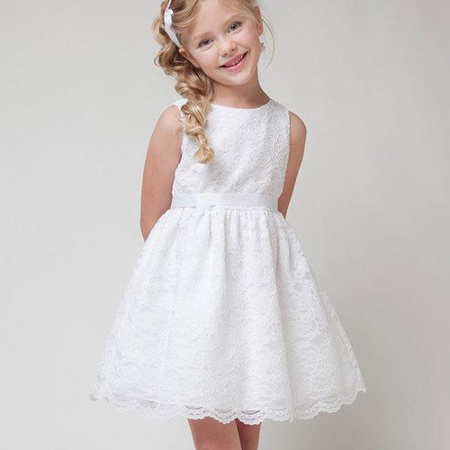 Blumenmadchen Kleid Kinder Madchen Hochzeit Abendkleid Festkleid Kommunionkleid Ebay