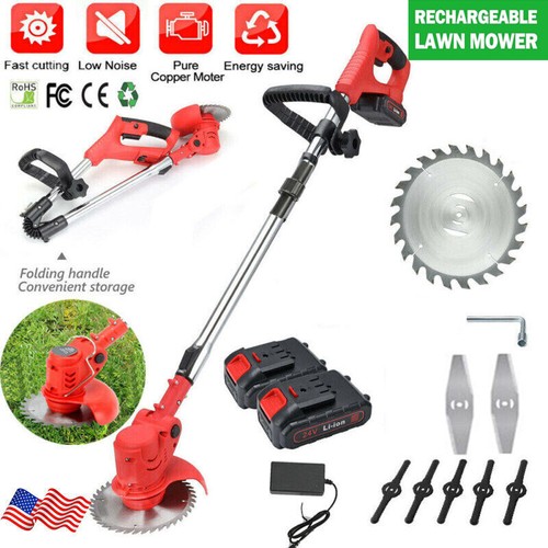 Electric Grass Trimmer Mower Portable Electric Edger Lawn Grass