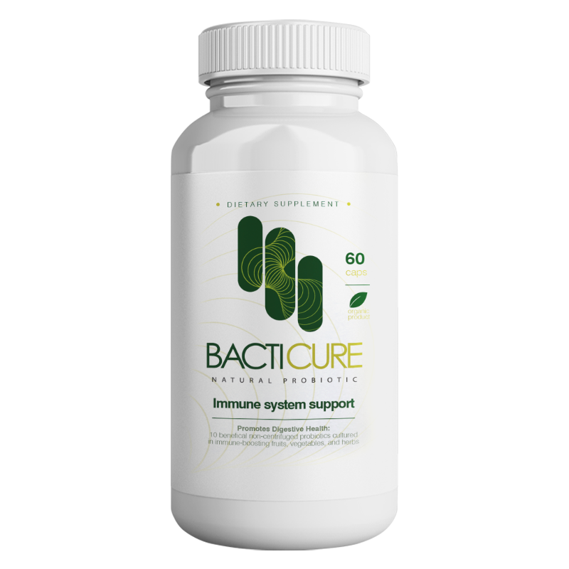 BACTICURE ULTRA STRENGTH NATURAL PROBIOTIC ULTIMATE FLORA DETOX - ORIGINAL