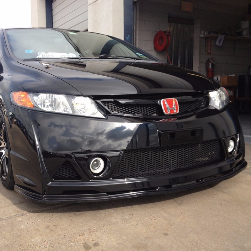 Car Truck Parts Auto Parts Accessories Thebluebeans Com Fits 06 11 Honda Civic Mug Style Usdm Front Bumper Lip