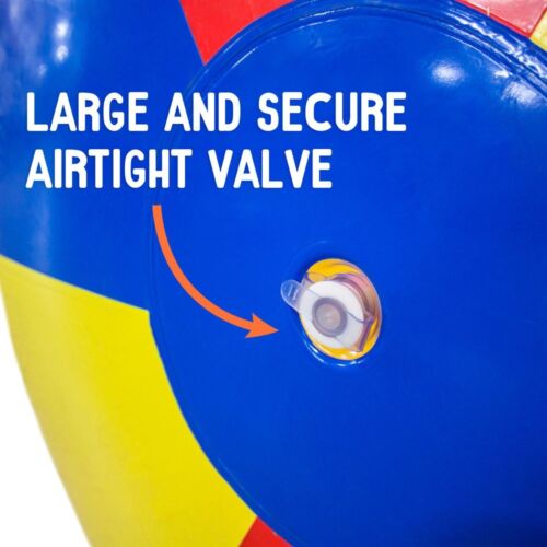 "The Beach Behemoth" Giant Beach Ball for Indoor/Outdoor Kids Camp Party Games