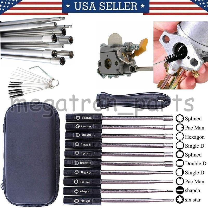 Carburetor Adjustment Tool Set Screwdriver Kit Poulan Husqvarna Craftsman Echo @