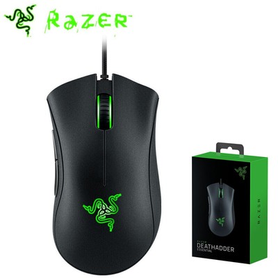 Razer DeathAdder Essential 6400DPI Optical Sensor USB Gaming Mouse For Laptop