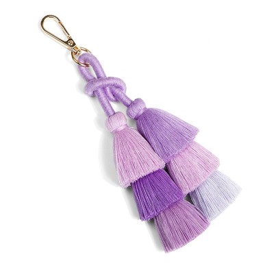 Braided Winding Tassel cute bag charm pendant figure Ornament keyring keychain