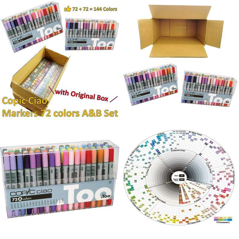 - 72 Color Set Ab Set - With Original Ab Set