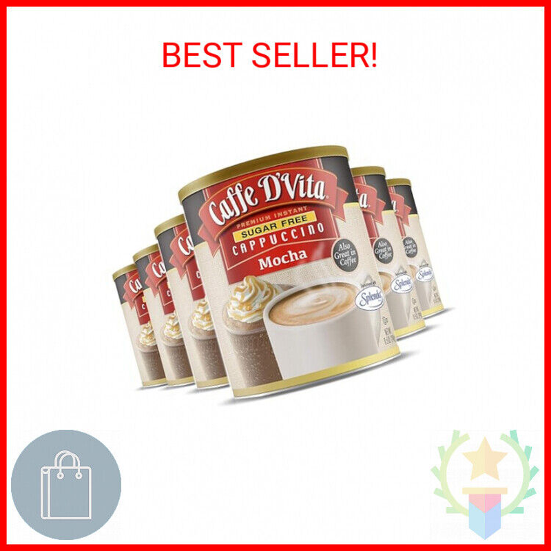 Caffe D&rsquo;Vita Sugar Free Mocha Cappuccino Mix - Sugar Free 