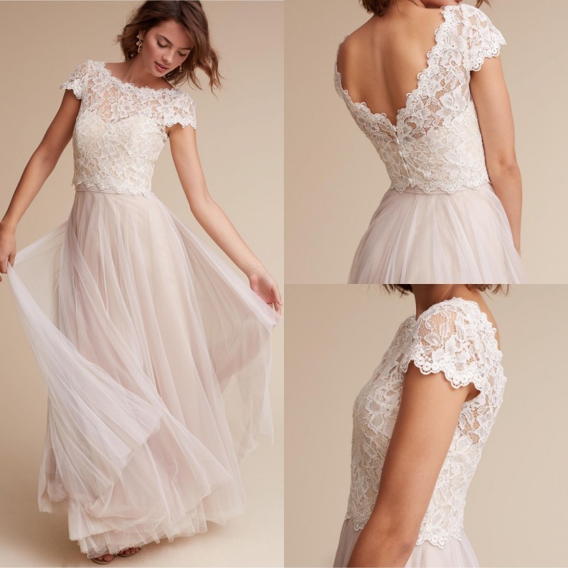 Elegant White Ivory Lace Wedding Jackets Bridal Boleros Boat Neck