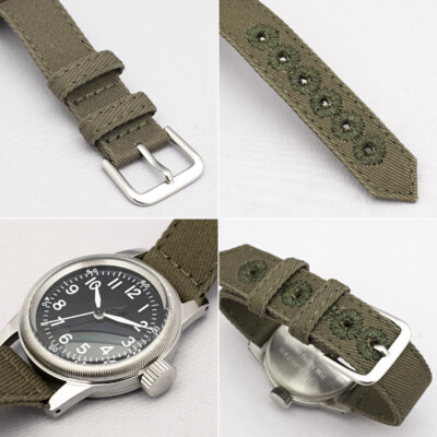 Montre Roroi ELGIN MILITARY WATCH M.R.M.W. TYPE A-11 Black Men's