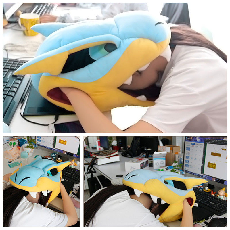 Monster Hunter Sleeping Pillow Plush Cushion Tigrex Anime Office