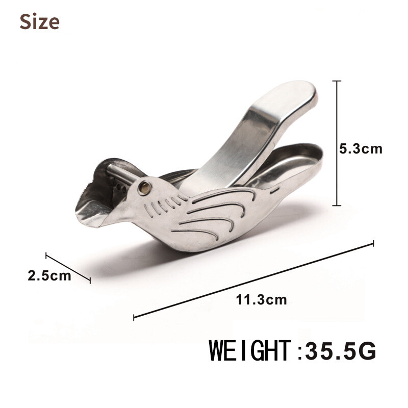 Bird Shaped Lemon Juice Extractor Stainless Steel Fruit Juicer Hand Juicer US