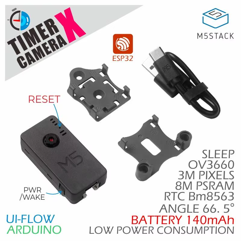 Official ESP32 PSRAM Timer Camera X (OV3660)