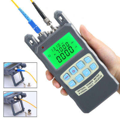 -70~+10dBm 10mw/VFL SC FC All-in-one Optical power meter Red light source 10KM