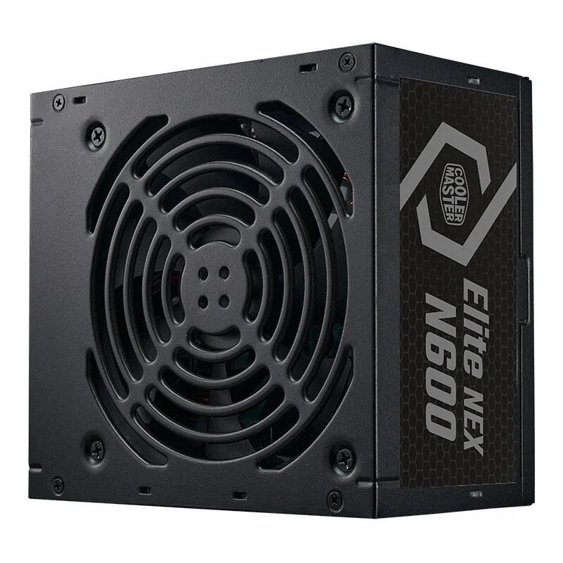 Cooler Master 600W Elite NEX N400 230V Power Supply, ATX, Non-Modular, 3yrs