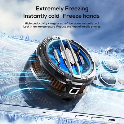 Mobile Phone Universal Holder Cooler Fast Cooling Magnetic Case Heat Radiator