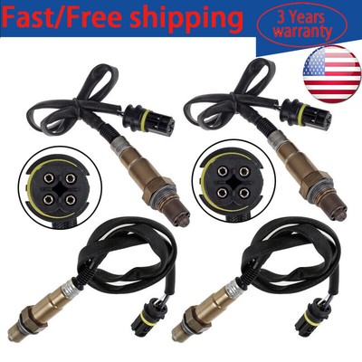 4PCS Oxygen Sensor For Mercedes-Benz Slk320 Cl500 Cl600 S600 Sl600 S430 S500 US