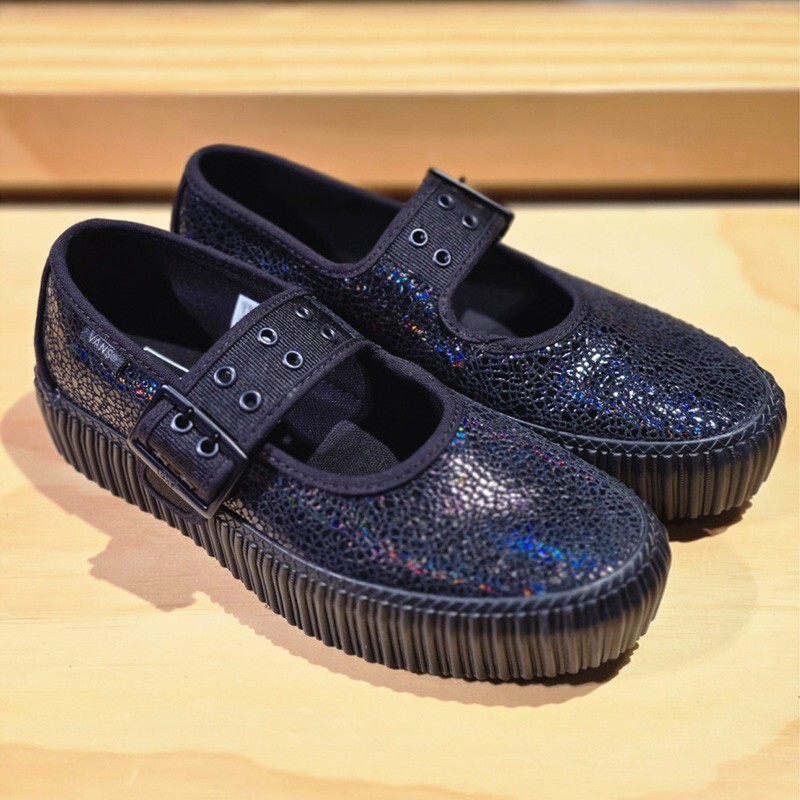 ☆VANS☆ Mary Jane Creeper Grunge Spirit Black VN000D07BLK1 Vans Mary Jane Creeper Shoe Grunge Spirit Black VN000D07BLK