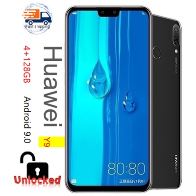 Huawei Y9 Unlocked 128GB 6.5-inch Global ROM Multi-Language Smartphone
