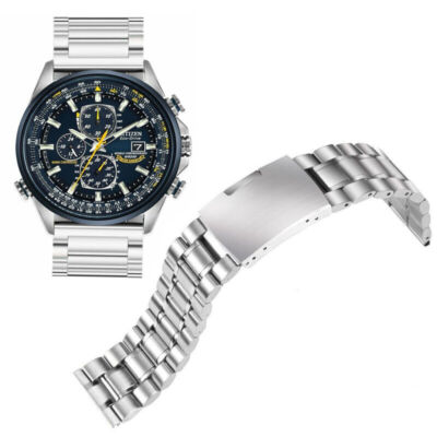 Solid Stainless Steel Watch Band For Citizen Promaster Nighthawk BJ7007-02L