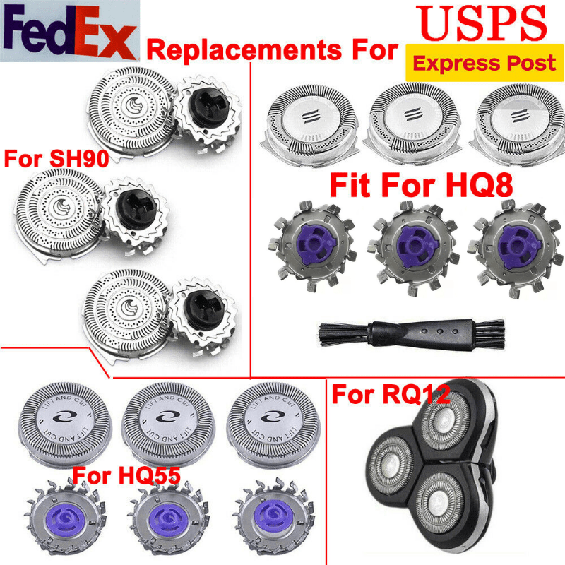Heads For Hq4/8/9 Sh50/70 Sh90/30 Rq12 Razor Blades Cutters