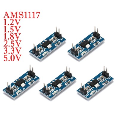 100pcs AMS1117 DC-DC Step Down Power Supply Module Kit