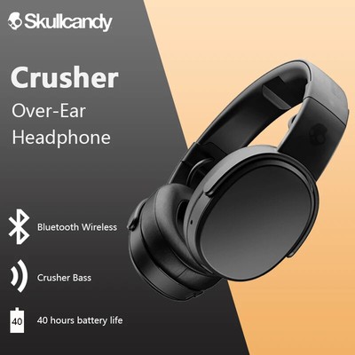 Skullcandy Crusher Wireless Bluetooth Bass Headset Headphone Earphone Over-Ear